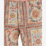 PANTALONI CORTI CON STAMPA ORNAMENTALE 80OAD334 CQDP3R85 JUST CAVALLI 