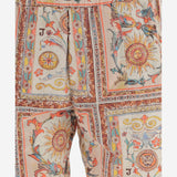 PANTALONI CORTI CON STAMPA ORNAMENTALE 80OAD334 CQDP3R85 JUST CAVALLI 