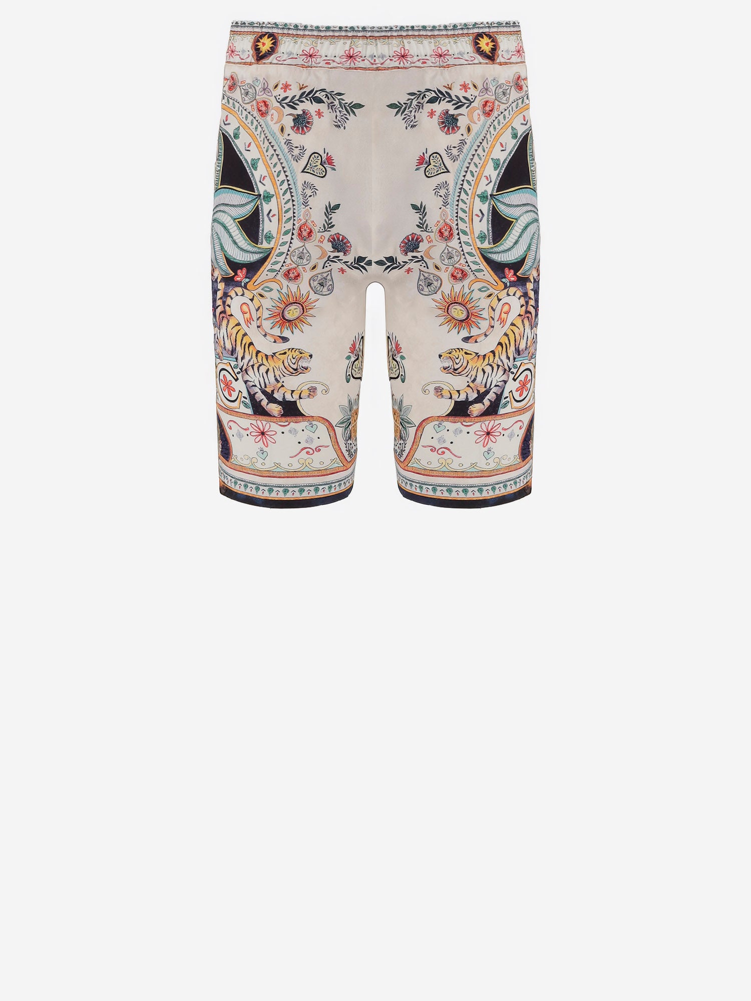 PANTALONI CORTI IN VISCOSA CON STAMPA 80OADF03 CNF05004 JUST CAVALLI 
