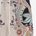 PANTALONI CORTI IN VISCOSA CON STAMPA 80OADF03 CNF05004 JUST CAVALLI 