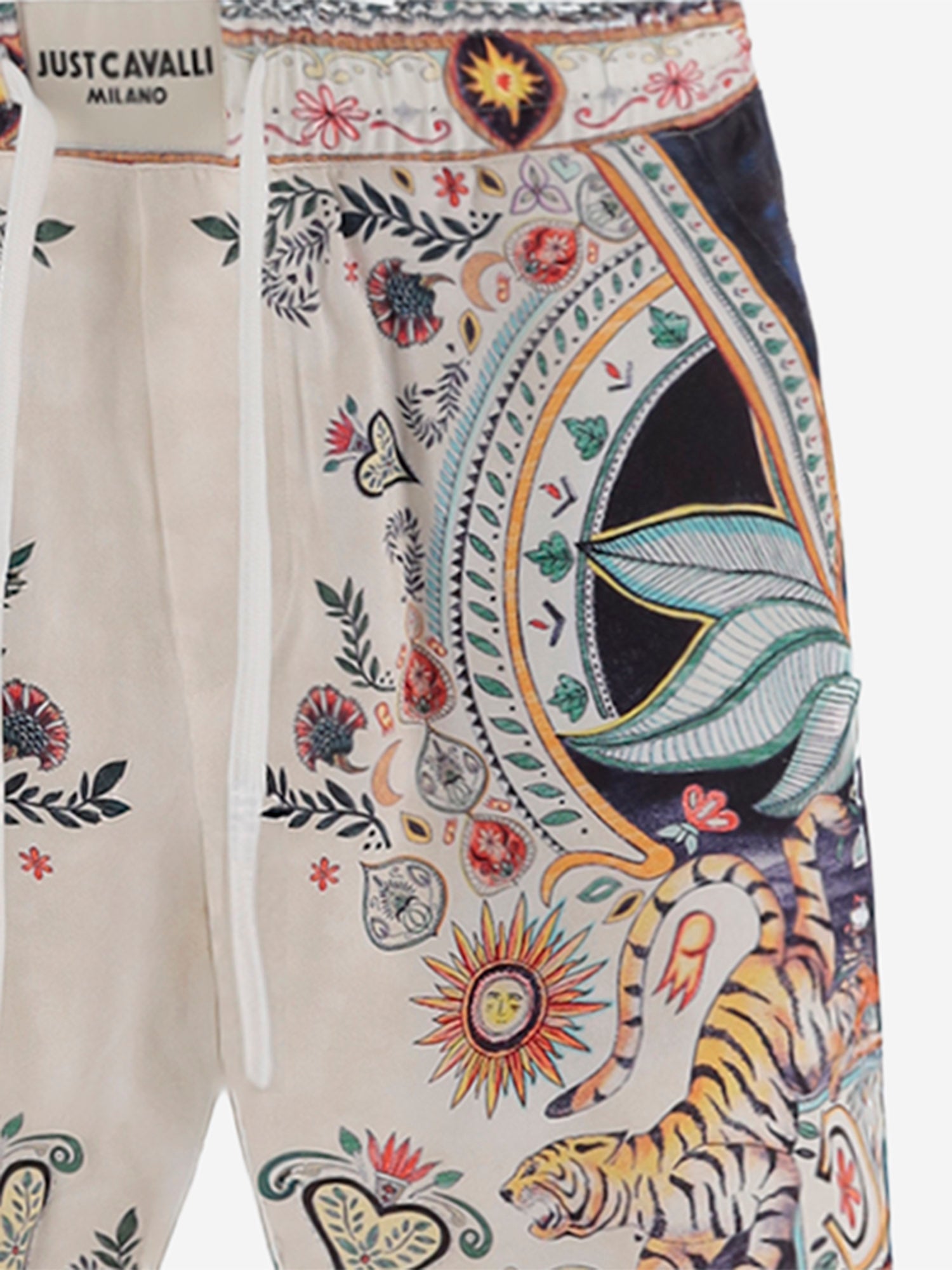 PANTALONI CORTI IN VISCOSA CON STAMPA 80OADF03 CNF05004 JUST CAVALLI 