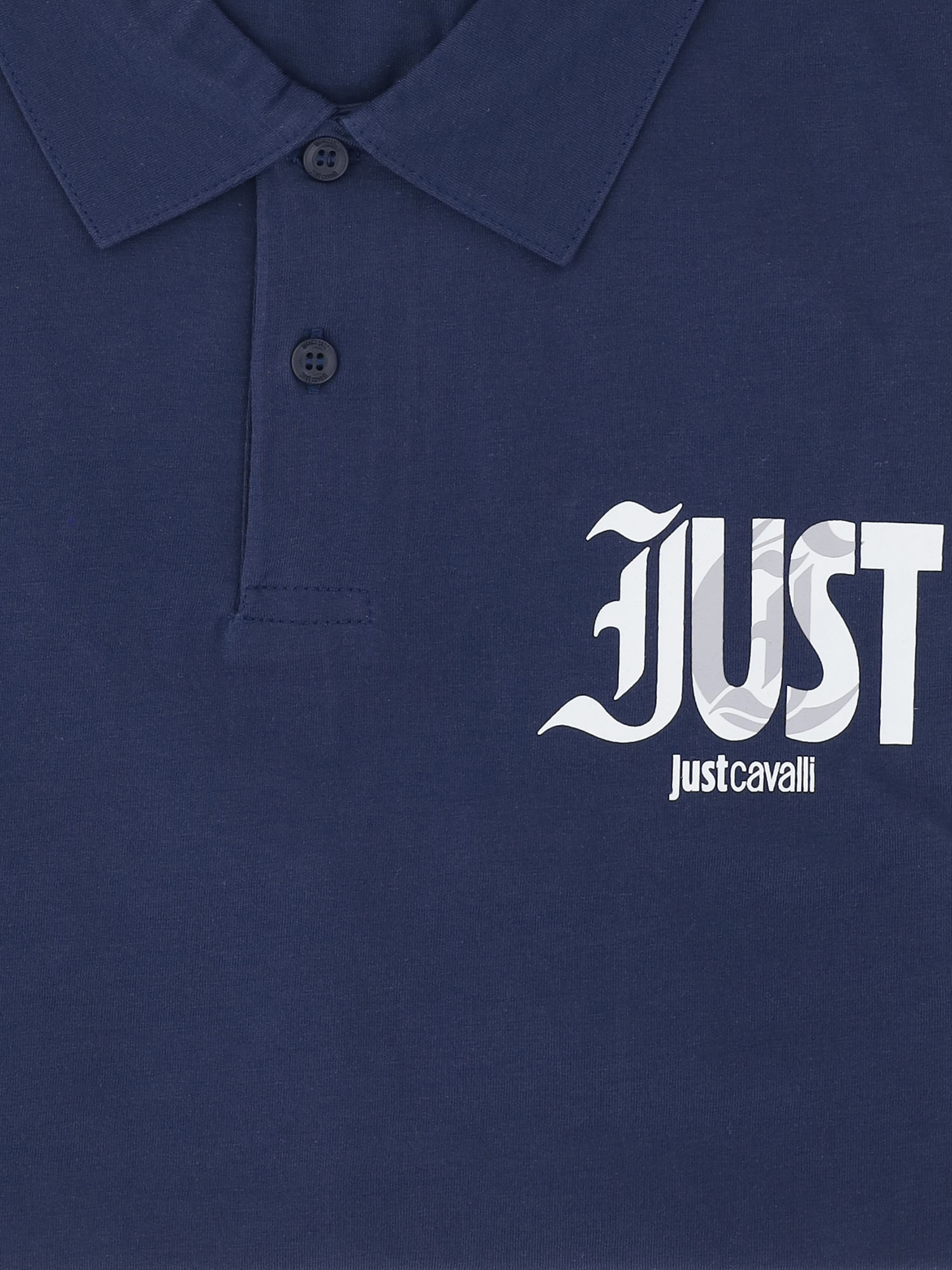 POLO IN COTONE CON LOGO 80OAGT28 CJ500204 JUST CAVALLI 