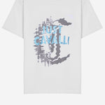 T-SHIRT IN COTONE CON STAMPA LOGO 80OAHE27 CJ110003 JUST CAVALLI 
