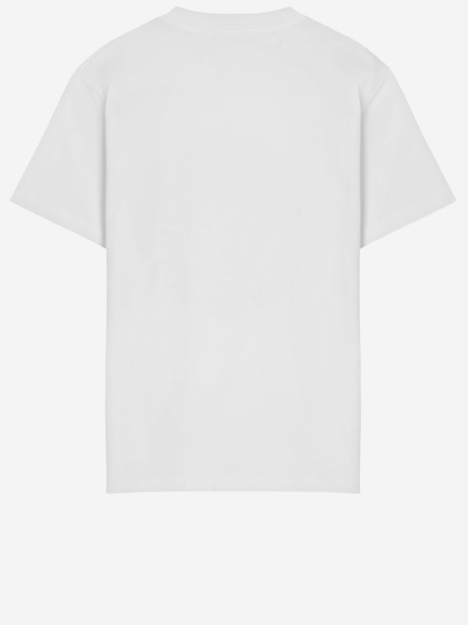 T-SHIRT IN COTONE CON STAMPA LOGO 80OAHE27 CJ110003 JUST CAVALLI 