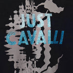 T-SHIRT IN COTONE CON STAMPA LOGO 80OAHE27 CJ110899 JUST CAVALLI 