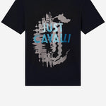 T-SHIRT IN COTONE CON STAMPA LOGO 80OAHE27 CJ110899 JUST CAVALLI 