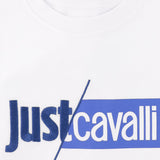 T-SHIRT IN COTONE CON LOGO 80OAHF01 CJ800003 JUST CAVALLI 