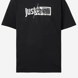 T-SHIRT IN COTONE CON LOGO 80OAHF01 CJ800S89 JUST CAVALLI 