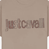 T-SHIRT IN COTONE CON LOGO 80OAHT03 CJ500774 JUST CAVALLI 