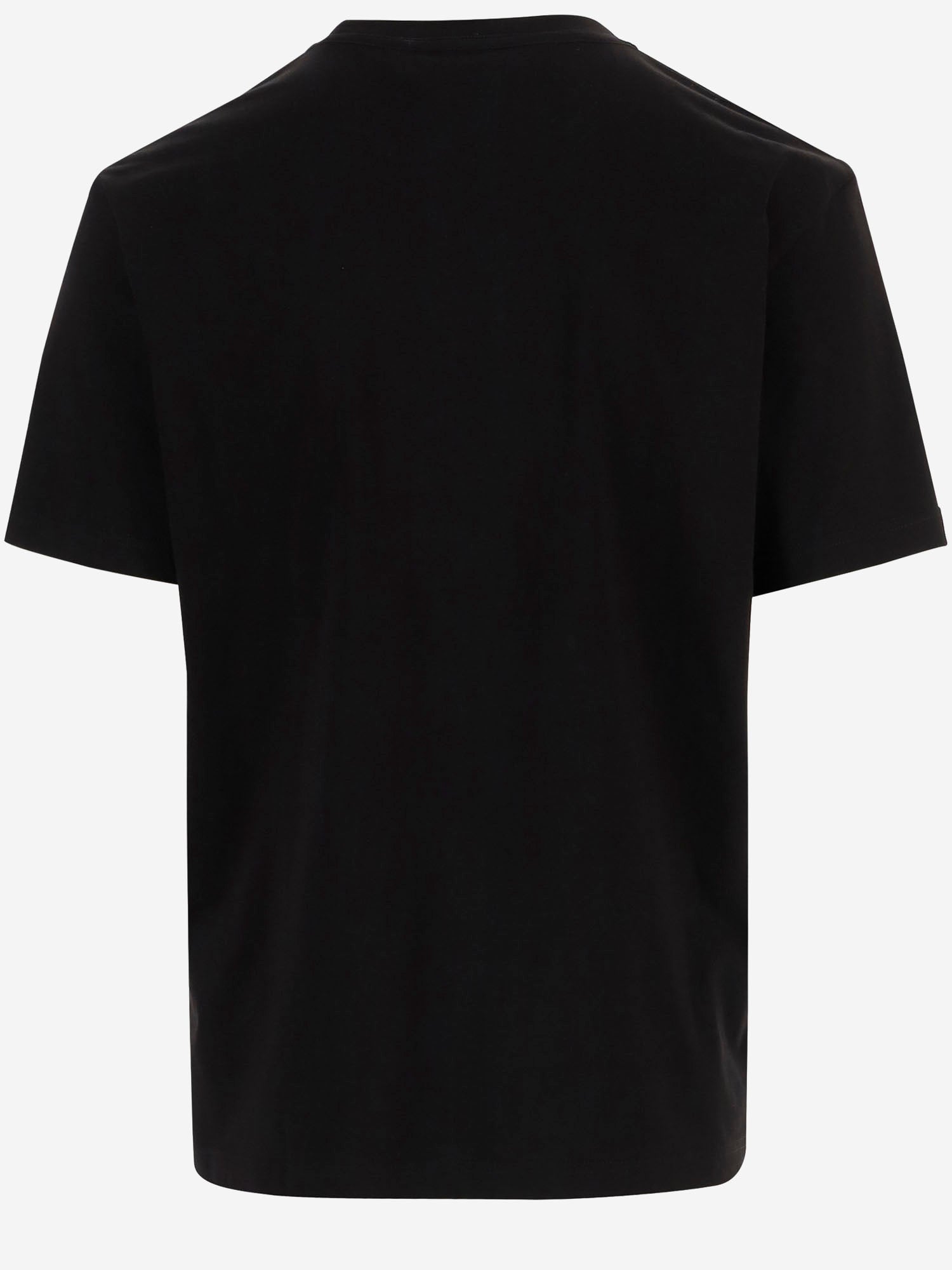 T-SHIRT IN COTONE CON STAMPA LOGO 80OAHT08 CJ500899 JUST CAVALLI 