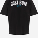 T-SHIRT IN COTONE CON STAMPA 80OAHT12 CJ518899 JUST CAVALLI 