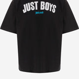 T-SHIRT IN COTONE CON STAMPA 80OAHT12 CJ518899 JUST CAVALLI 