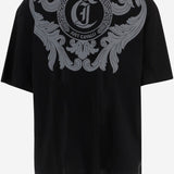 T-SHIRT IN COTONE CON STAMPA 80OAHT17 CJ110899 JUST CAVALLI 