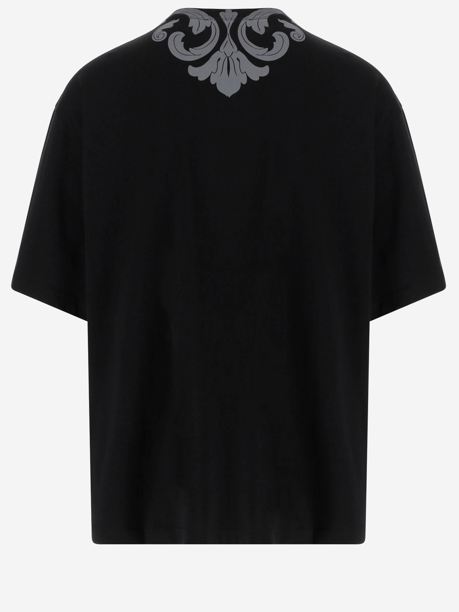 T-SHIRT IN COTONE CON STAMPA 80OAHT17 CJ110899 JUST CAVALLI 
