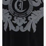 T-SHIRT IN COTONE CON STAMPA 80OAHT17 CJ110899 JUST CAVALLI 