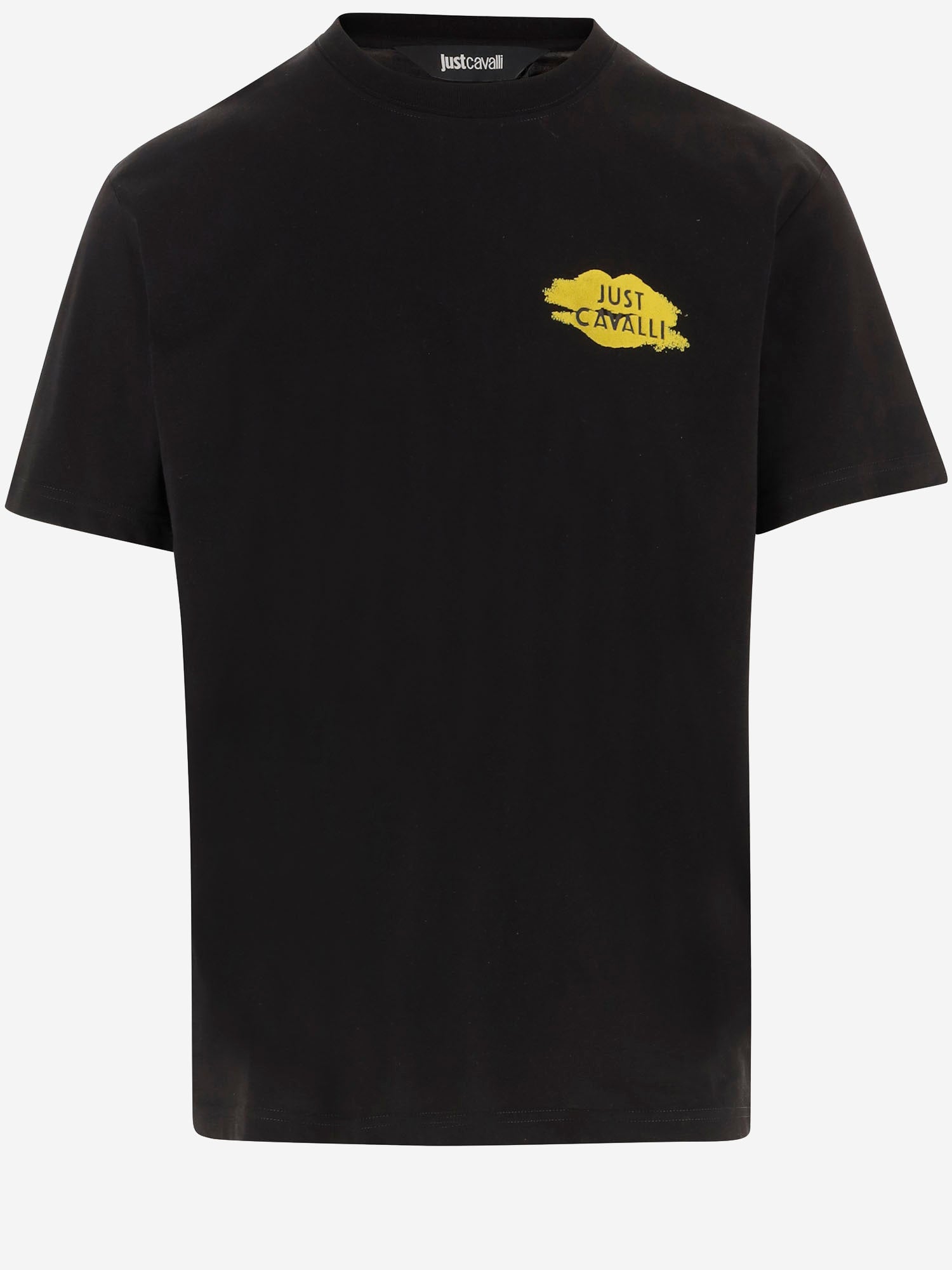 T-SHIRT IN COTONE CON STAMPA 80OAHT17 CJ500899 JUST CAVALLI 