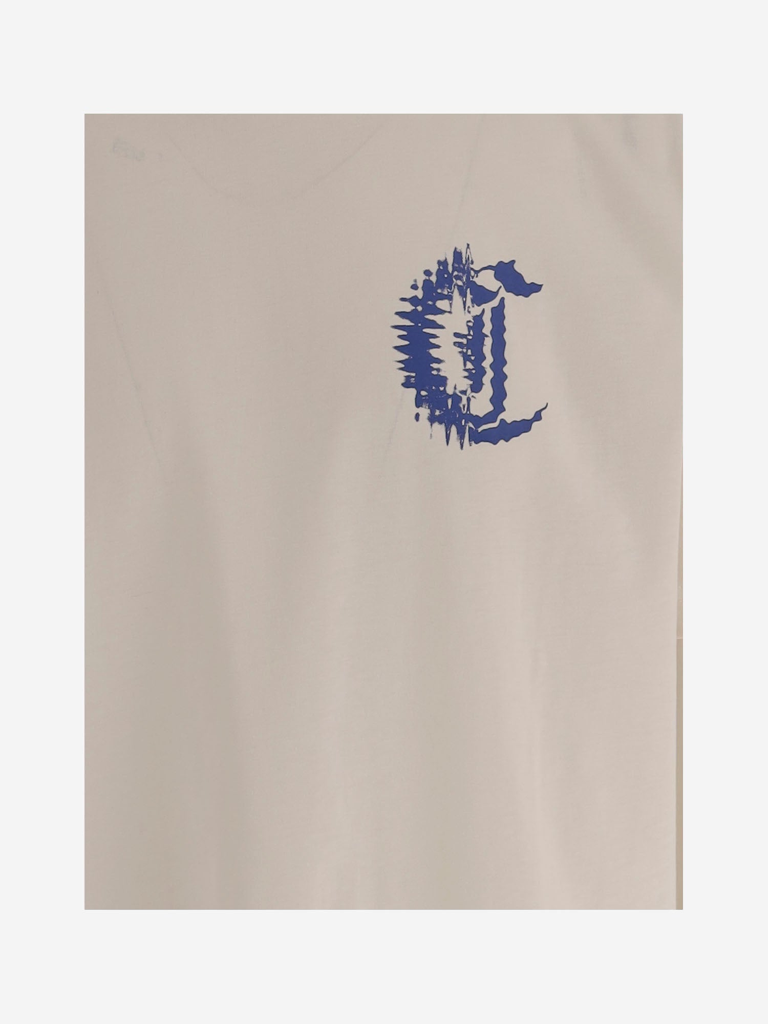 T-SHIRT IN COTONE CON STAMPA grafica 80OAHT23 CJ500004 JUST CAVALLI 