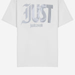 T-SHIRT IN COTONE CON STAMPA LOGO 80OAHT28 CJ500004 JUST CAVALLI 