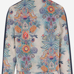 GIACCA IN NYLON STRETCH CON STAMPA FLOREALE 80OAIE11 CF120R86 JUST CAVALLI 