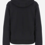 FELPA IN COTONE CON CAPPUCCIO E LOGO 80OAIT05 CF500899 JUST CAVALLI 