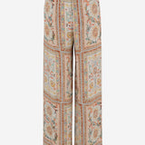 PANTALONI IN VISCOSA CON STAMPA FLOREALE 80PAA120 NS779774 JUST CAVALLI 