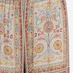 PANTALONI IN VISCOSA CON STAMPA FLOREALE 80PAA120 NS779774 JUST CAVALLI 