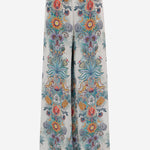 PANTALONI IN VISCOSA CON STAMPA FLOREALE 80PAA120 NS837217 JUST CAVALLI 