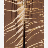 PANTALONI IN VISCOSA CON STAMPA A PENNELLATE 80PAA126 NS819751 JUST CAVALLI 