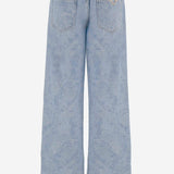 JEANS IN DENIM DI COTONE 80PAB5L8 DW135SWE904 JUST CAVALLI 