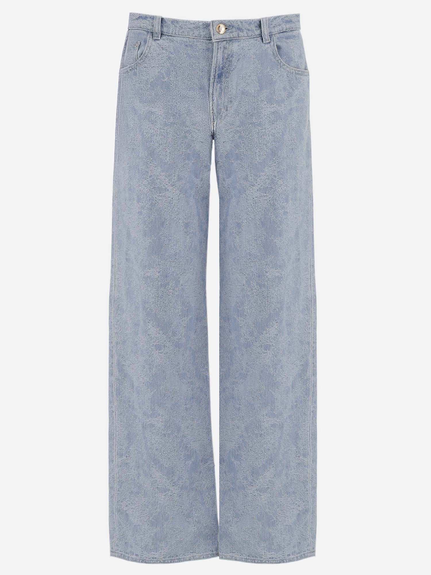 JEANS IN DENIM DI COTONE 80PAB5L8 DW135SWE904 JUST CAVALLI 