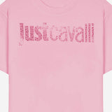 T-SHIRT IN COTONE CON LOGO 80PAHE21 CJ110433 JUST CAVALLI 