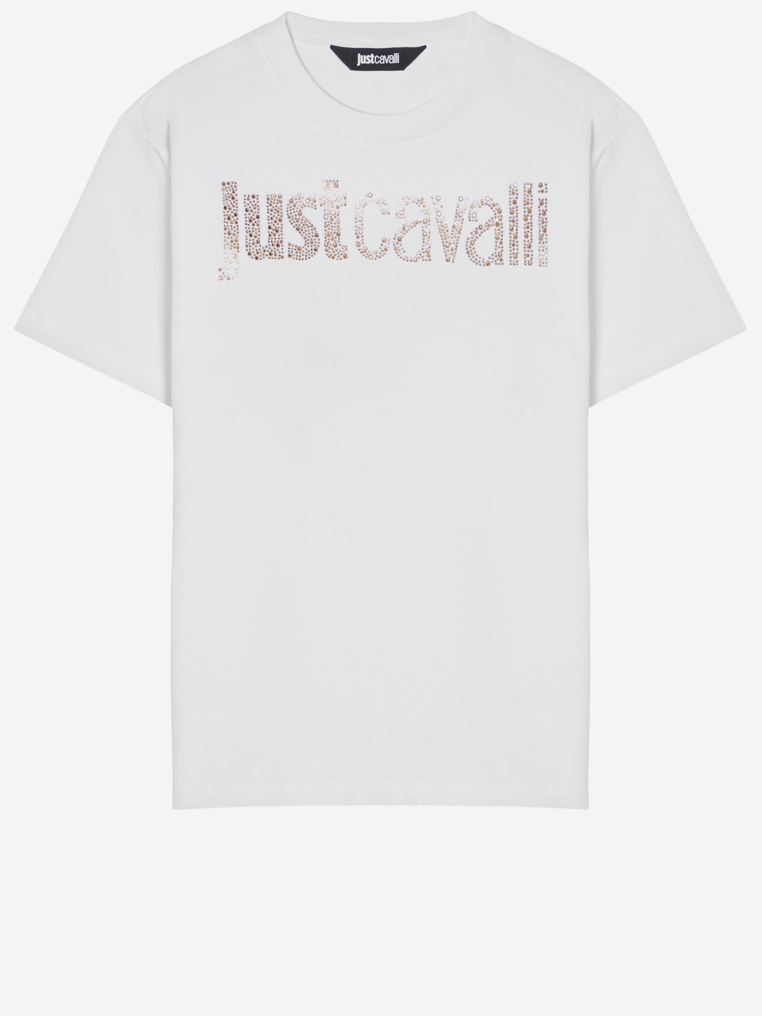 T-SHIRT IN COTONE CON LOGO 80PAHE21 CJ110G03 JUST CAVALLI 