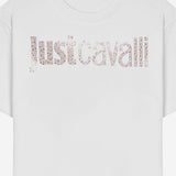 T-SHIRT IN COTONE CON LOGO 80PAHE21 CJ110G03 JUST CAVALLI 