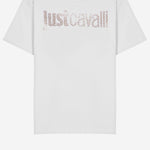 T-SHIRT IN COTONE CON LOGO 80PAHE21 CJ110G03 JUST CAVALLI 