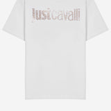 T-SHIRT IN COTONE CON LOGO 80PAHE21 CJ110G03 JUST CAVALLI 