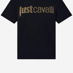 T-SHIRT IN COTONE CON LOGO 80PAHE21 CJ110G89 JUST CAVALLI 