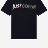 T-SHIRT IN COTONE CON LOGO 80PAHT03 CJ500899 JUST CAVALLI 
