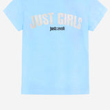 T-SHIRT IN COTONE CON LOGO 80PAHT12 CJ500217 JUST CAVALLI 