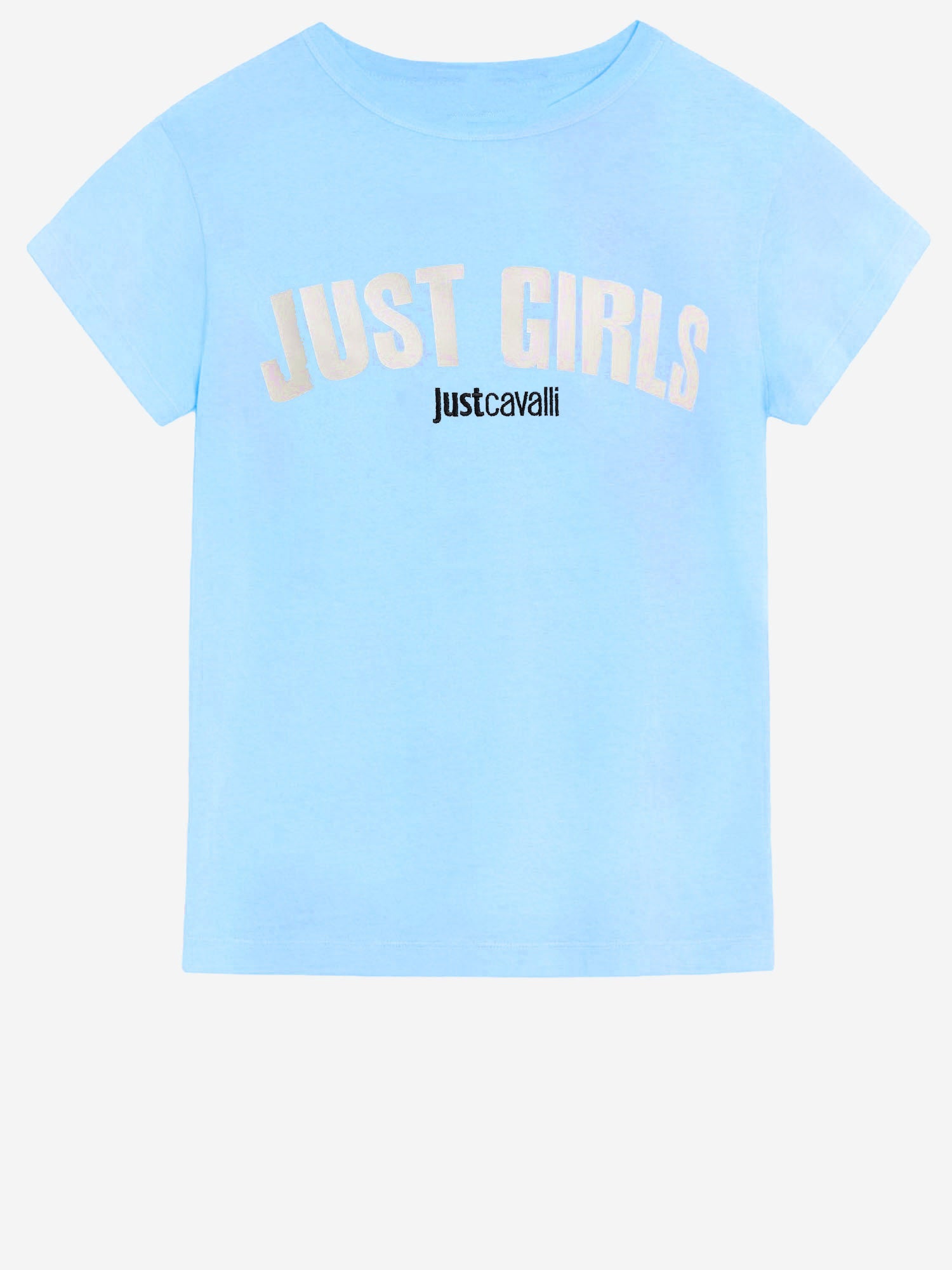 T-SHIRT IN COTONE CON LOGO 80PAHT12 CJ500217 JUST CAVALLI 