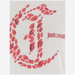 T-SHIRT IN COTONE CON STAMPA 80PAHT17 CJ500QT5 JUST CAVALLI 