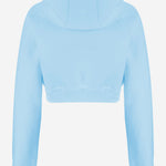FELPA CROPPED IN COTONE CON LOGO FRONTALE 80PAIT12 CF500217 JUST CAVALLI 