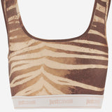 TOP CORTO IN JERSEY STRETCH 80PAM204 JS558751 JUST CAVALLI 