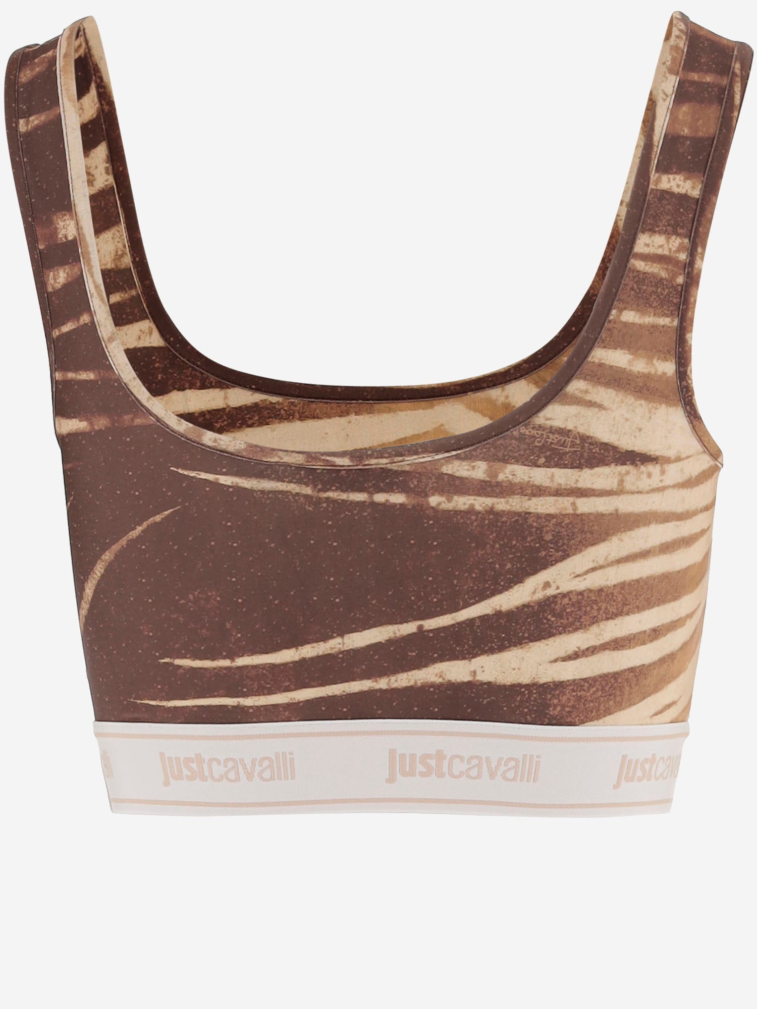 TOP CORTO IN JERSEY STRETCH 80PAM204 JS558751 JUST CAVALLI 