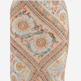ABITO LUNGO IN VISCOSA CON STAMPA FANTASIA 80PAO925 NS779774 JUST CAVALLI 