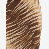ABITO IN VISCOSA CON STAMPA TROPICALE 80PAO925 NS819751 JUST CAVALLI 