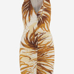 ABITO IN VISCOSA STRETCH CON STAMPA 80PAO9A7 JS560638 JUST CAVALLI 