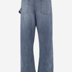 JEANS IN DENIM DI COTONE CON LOGO DT0126 PG1849172 JW ANDERSON 