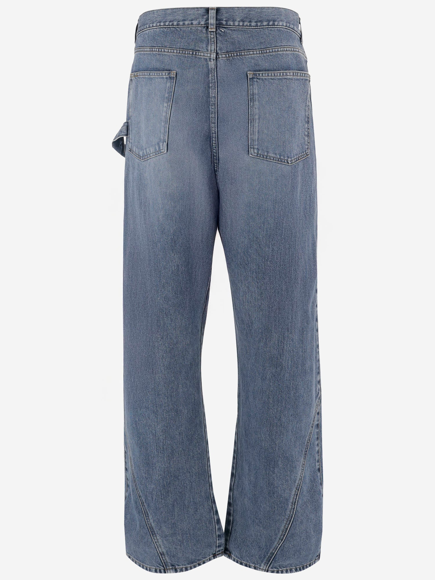 JEANS IN DENIM DI COTONE CON LOGO DT0126 PG1849172 JW ANDERSON 