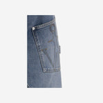 JEANS IN DENIM DI COTONE CON LOGO DT0126 PG1849172 JW ANDERSON 