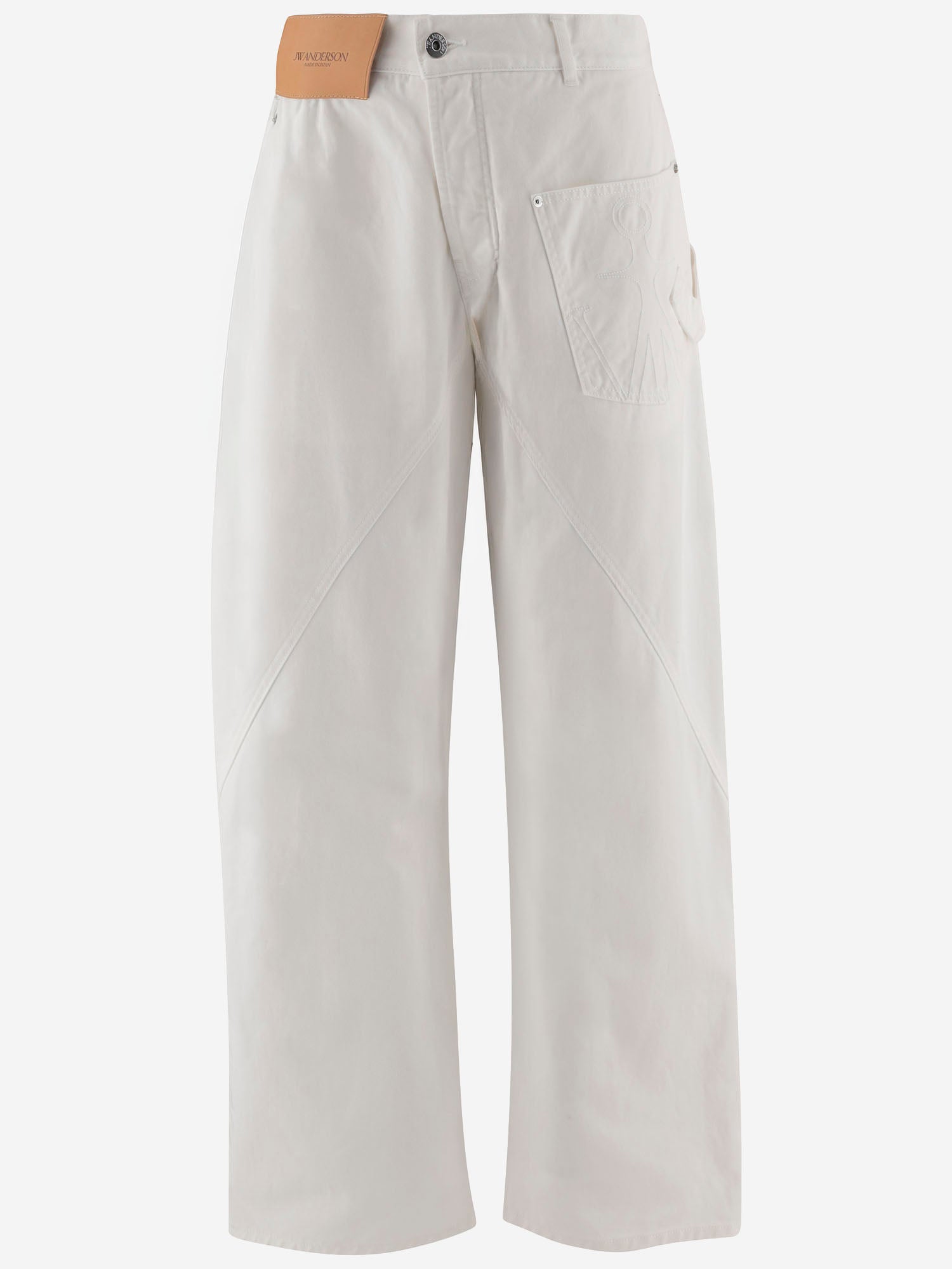 Jeans in denim di cotone DT0127 PG1933002 JW ANDERSON 